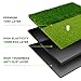 Portable & Foldable Golf Practice Mat – Dual-Turf Golf Hitting Mat for Indoor & Outdoor Swing and Chipping – Fairway & Rough Turf Golf Training Mat for Backyard and Home
