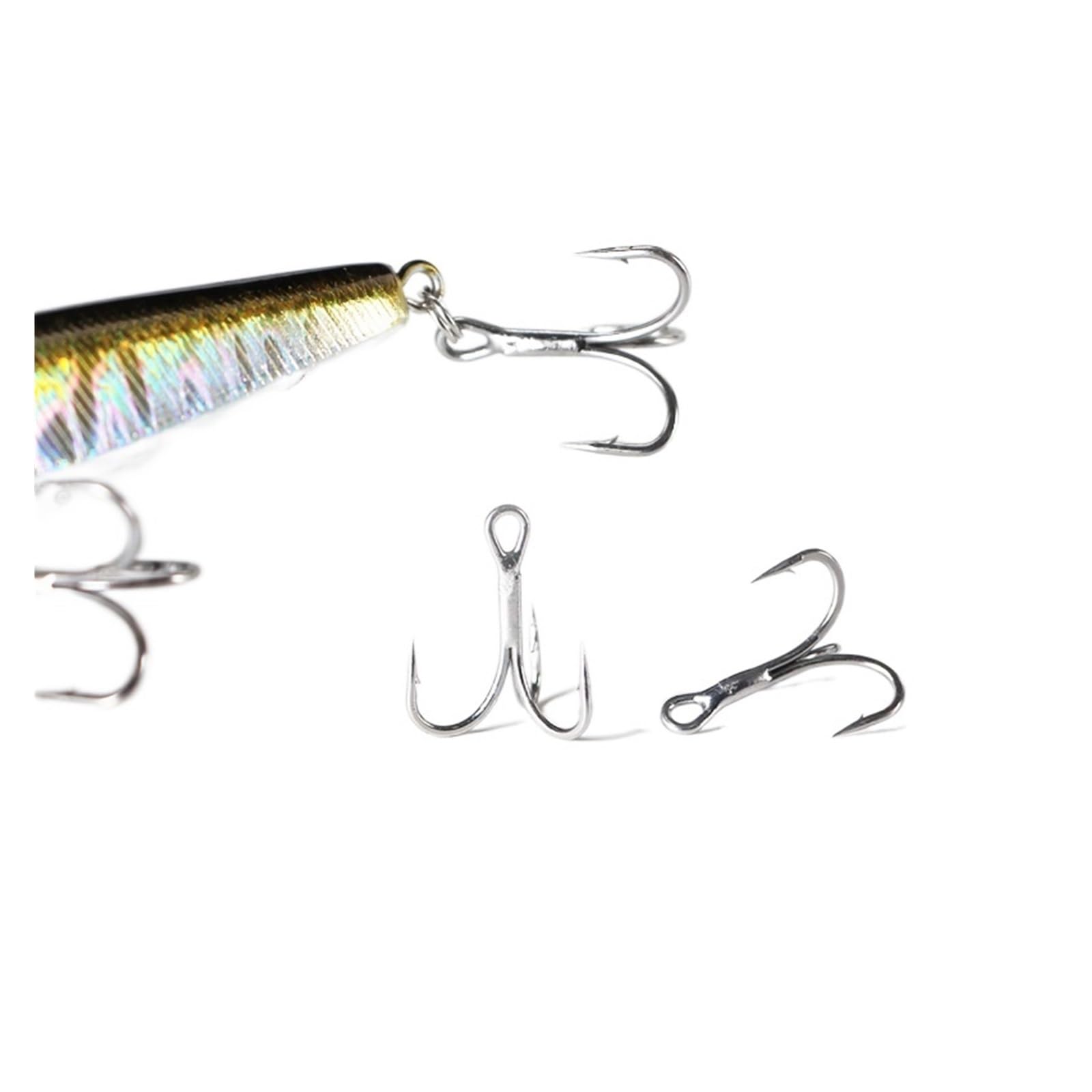 XILILHC 10 Stück Tackle Pencil Sinking 13g 16g 24g Minnow Angelköder Harter Köder Hochwertiges Vibrierendes Licht Süßwasser Meerwasser