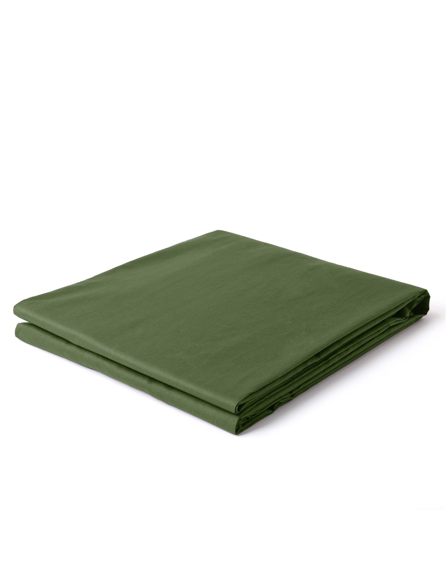 YnM Exclusive Cotton Duvet Cover for Weighted Blankets (Army Green, 48''x72'')