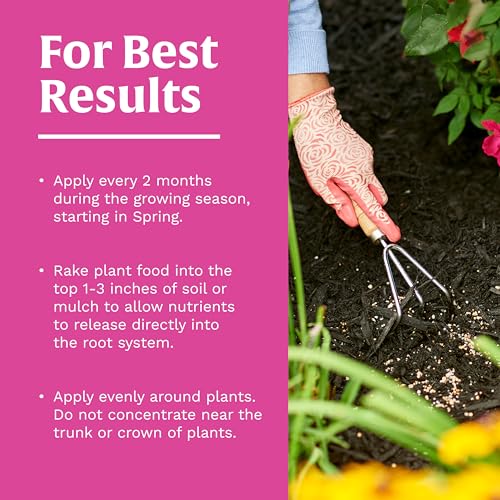 Scotts Evergreen, Flowering Tree & Shrub Continuous Release Plant Food | Feeds up to 2 Months, Contains Slow-Release Nitrogen, 3 lbs. - image 8