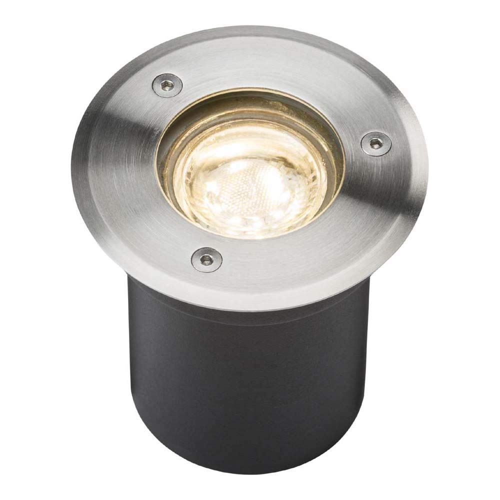 Knightsbridge LED Stainless Steel Recessed Ground Light, 3 W