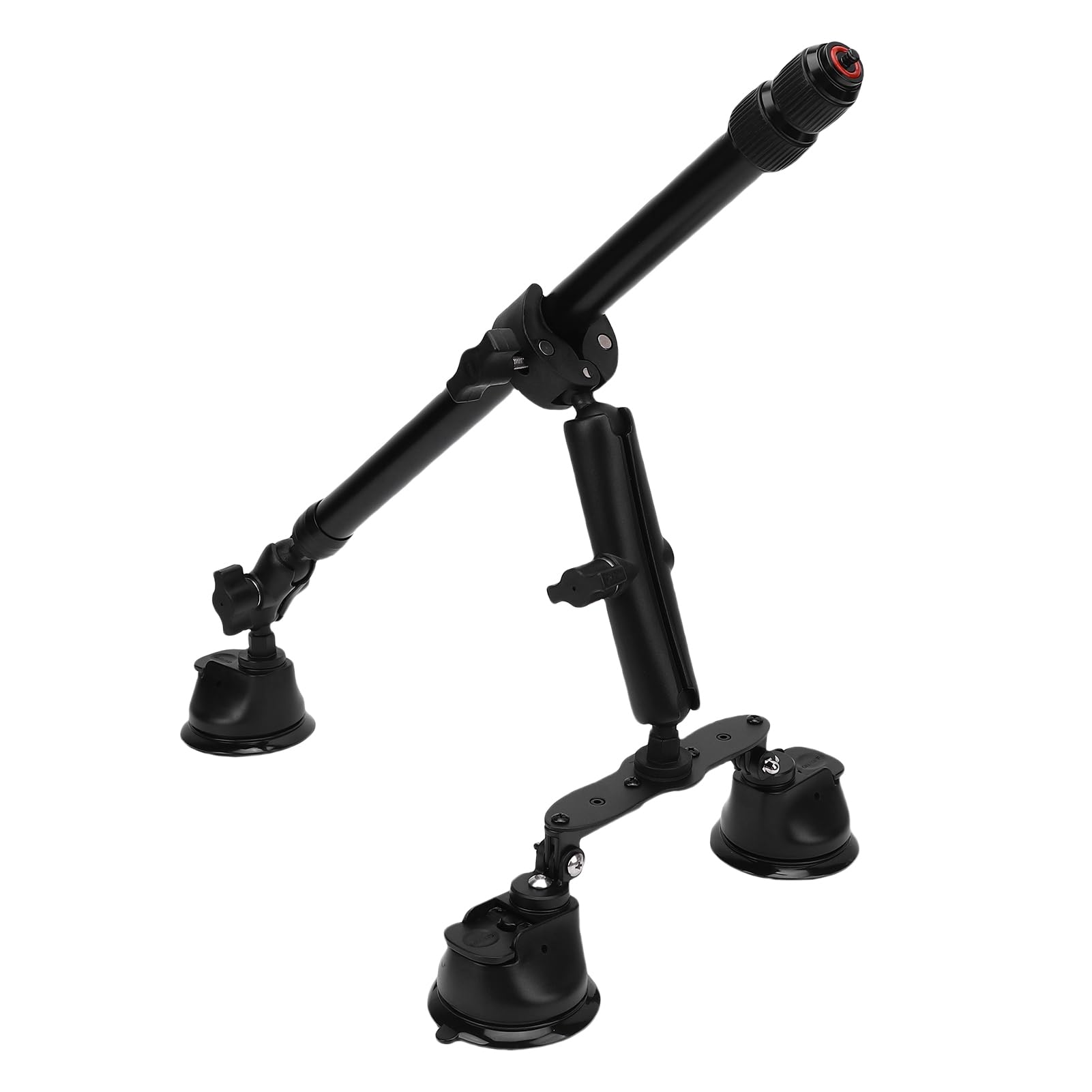 Kit di montaggio a ventosa compatibile con fotocamera X5 X4 X3 X2, supporto da tetto per auto con ventose in silicone da 3,3 pollici, braccio flessibile, bastone selfie 45-120 cm