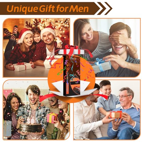 image for Feeke Contour Gauge (12+5 Inch) with Lock Profile Tool, Gifts for Men 