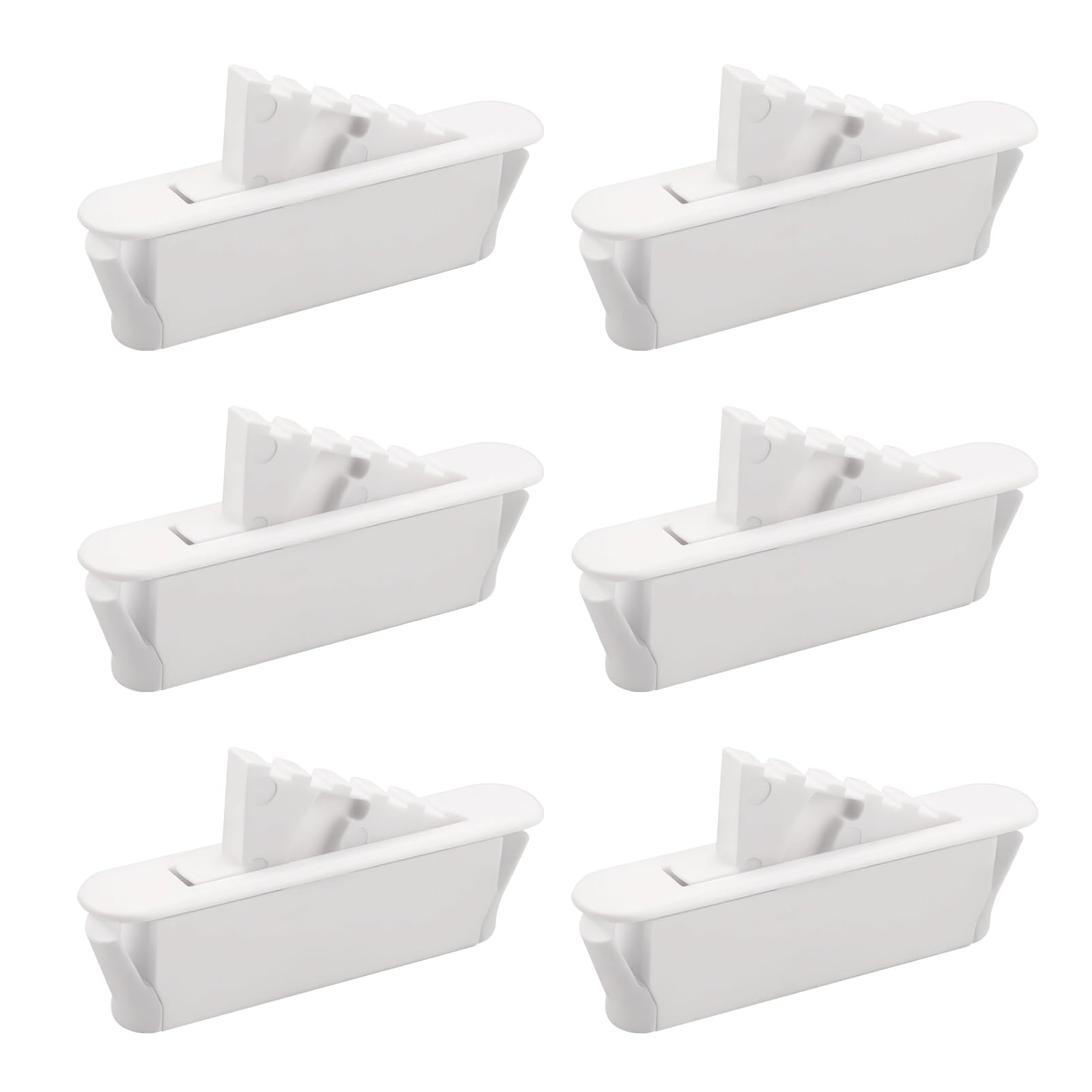 スタンピンアップ　WELCOMING WINDOW BUNDLE 6 Pack) White Window Sash Vent Stops - Replacement for Vision 1712