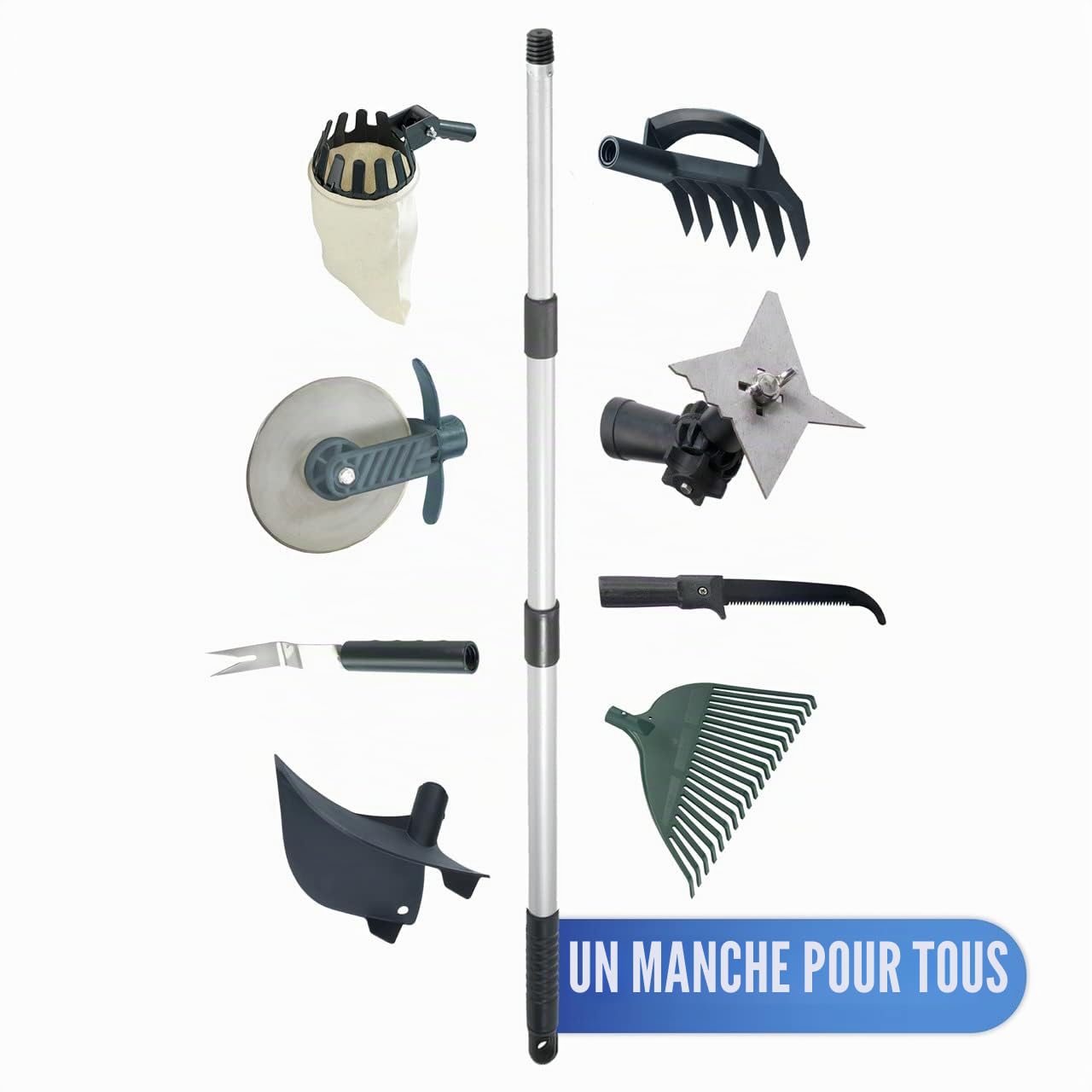 Maximex Coupe-bordures pelouse roulette Cut Coupe-bords de pelouse avec protection contre les blessures par coupure Argent