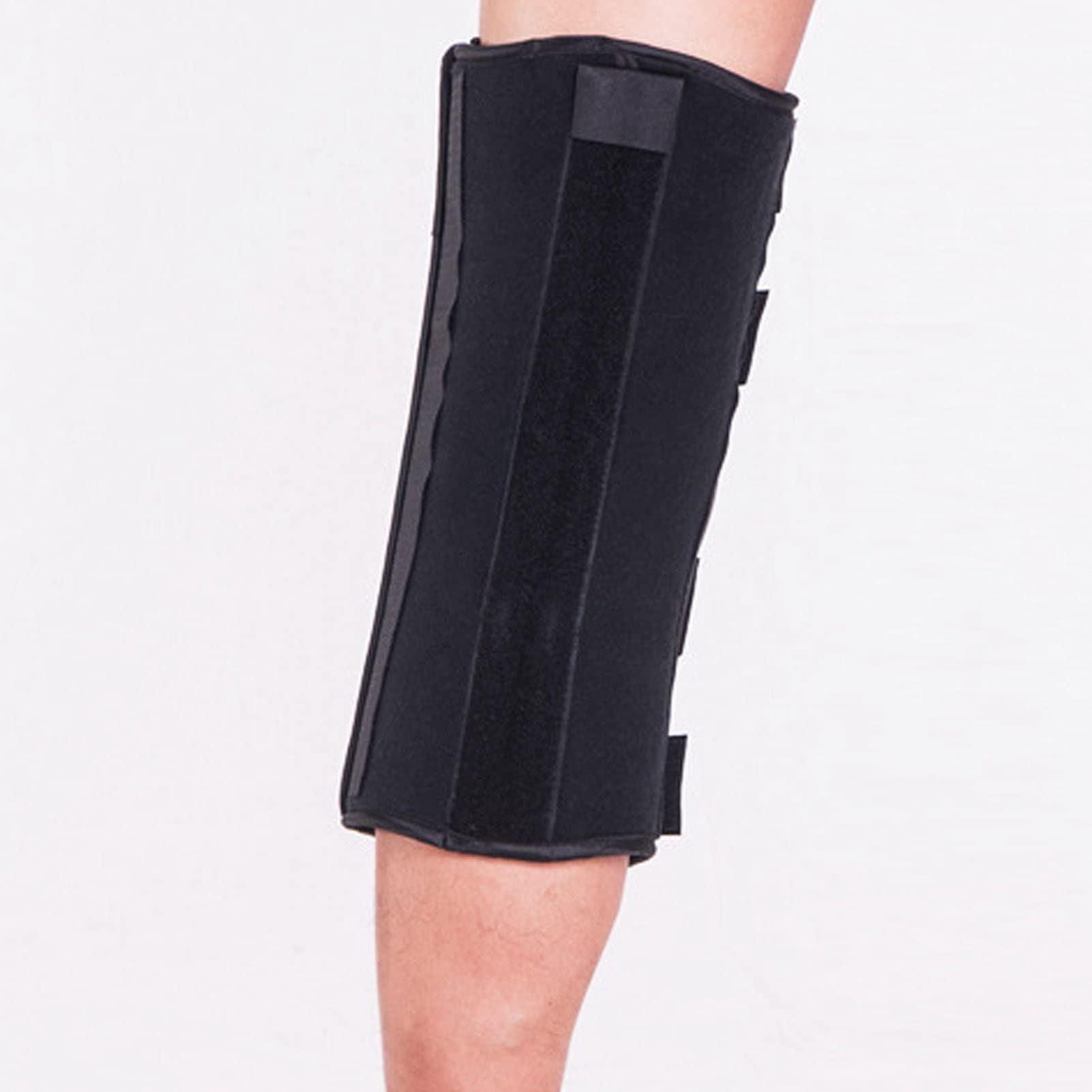 Ginocchiera, Supporto per Ginocchio con 3 Pannelli Regolabili, Immobilizzatore della Gamba del Ginocchio per Distorsioni, Lussazioni, Lesioni, Stabilizzatore del Ginocchio per Uomini e Donne(XL)