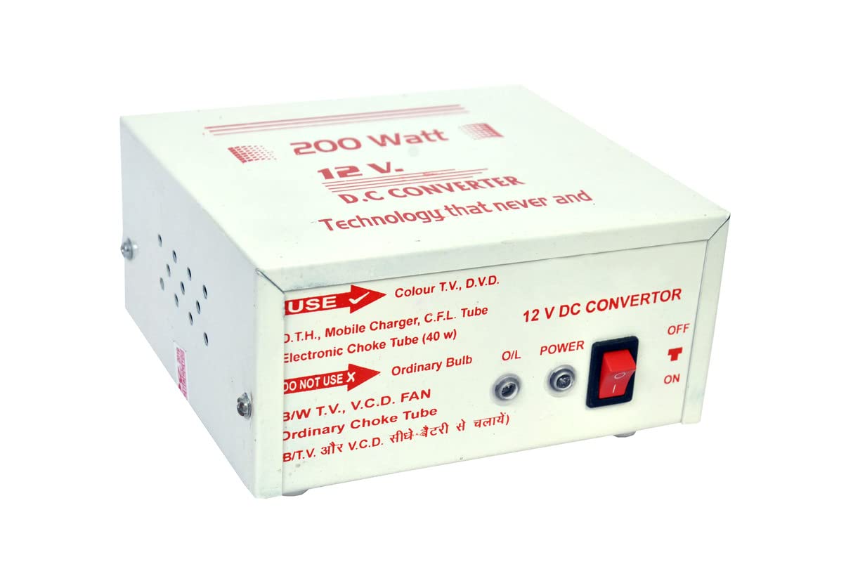 Buy ERH India Dc to Ac Dual Socket Converter 12v to 220v AC Converter