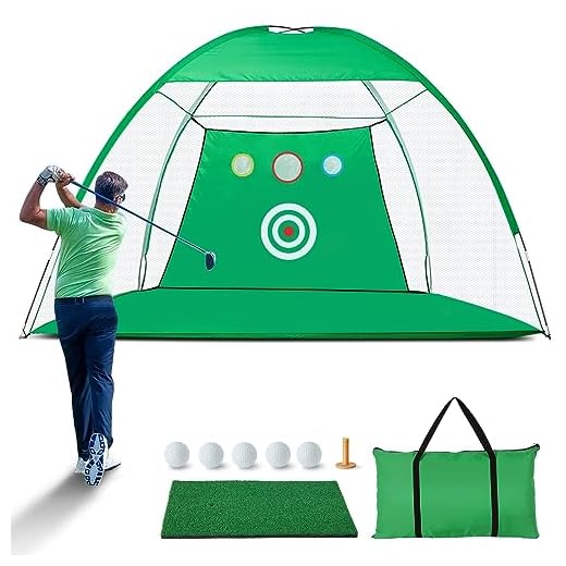 5 Reasons Why Every Golfer Needs a Practice Net | Golf Accessories Wafor Golf Practice Hitting Net,10X7ft Net,Suitable for Powerful Golfer,Driving Range for Indoor or Outdoor Use,Golfer Knows Golfer