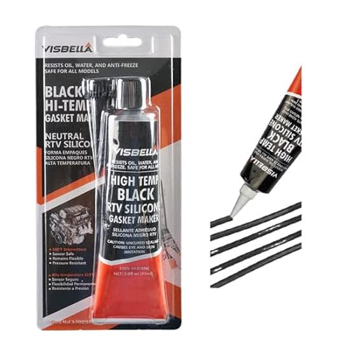 Visbella Silicona negra de alta temperatura del fabricante de juntas Cover