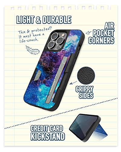 Image of Smartish iPhone 13 Pro Wallet Case - Wallet Slayer Vol. 2 [Slim + Protective] Credit Card Holder with Kickstand - Chef's Special