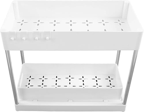 Miniatura 3 de TOPINCN Estante de almacenamiento para debajo del fregadero, organizador grande de gabinetes y cajones, cestas de almacenamiento deslizables, para