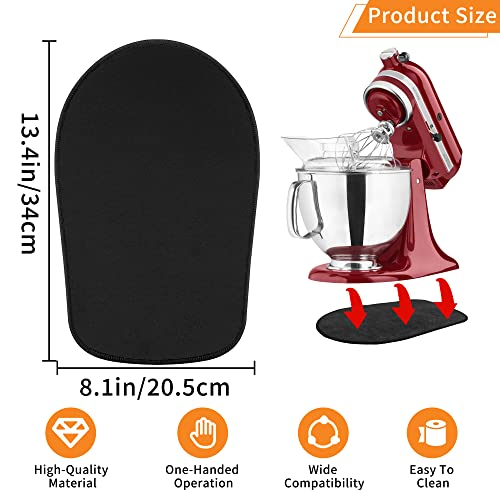 Sliding Mat For Kitchenaid Mixer, Mixer Mover Slider Mat Pad Compatible With Kitchenaid 4.5-5 Qt Tilt-Head Stand Mixer, Kitchen Appliance Slider Mat, Kitchen Aid Mixer Accessories #TOP2