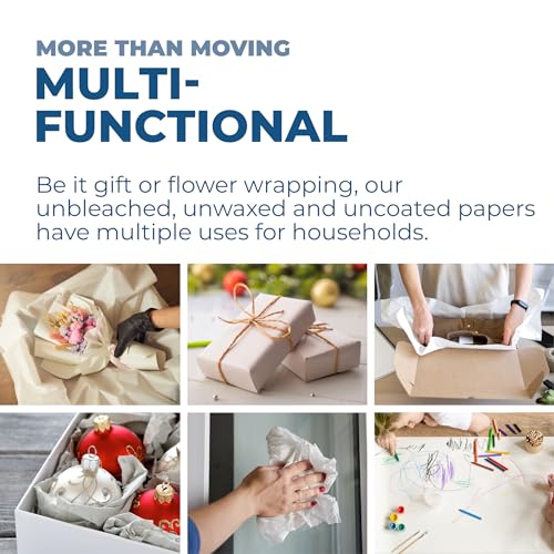 Fabricube PACKING PAPER SHEETS FOR MOVING 400 Over 400 Sheets Of Blank Packing Paper In Bulk thumb #4