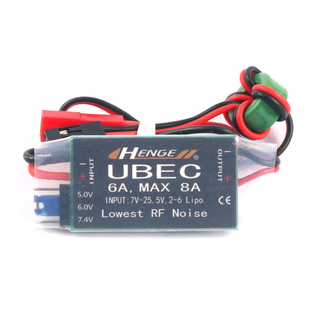FEICHAO 6A UBEC Output 5v / 6v 6A / 8A 2-6S Lipo Switch Mode UBEC Low Voltage Version for 450 500 RC Helicopter