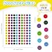 6000 PCS Smiley Face Stickers, Small Happy Face Stickers, 10 Colors Happy Faces Decal Sticker, Mini Incentive Reward Sticker for Kids, Round Behavior Chart Decals for Students Teachers Supplies