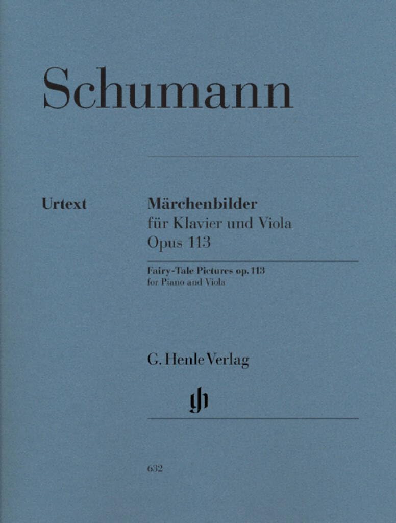 MARCHENBILDER OP. 113 POUR PIANO ET ALTO      Sheet music – January 1, 2009