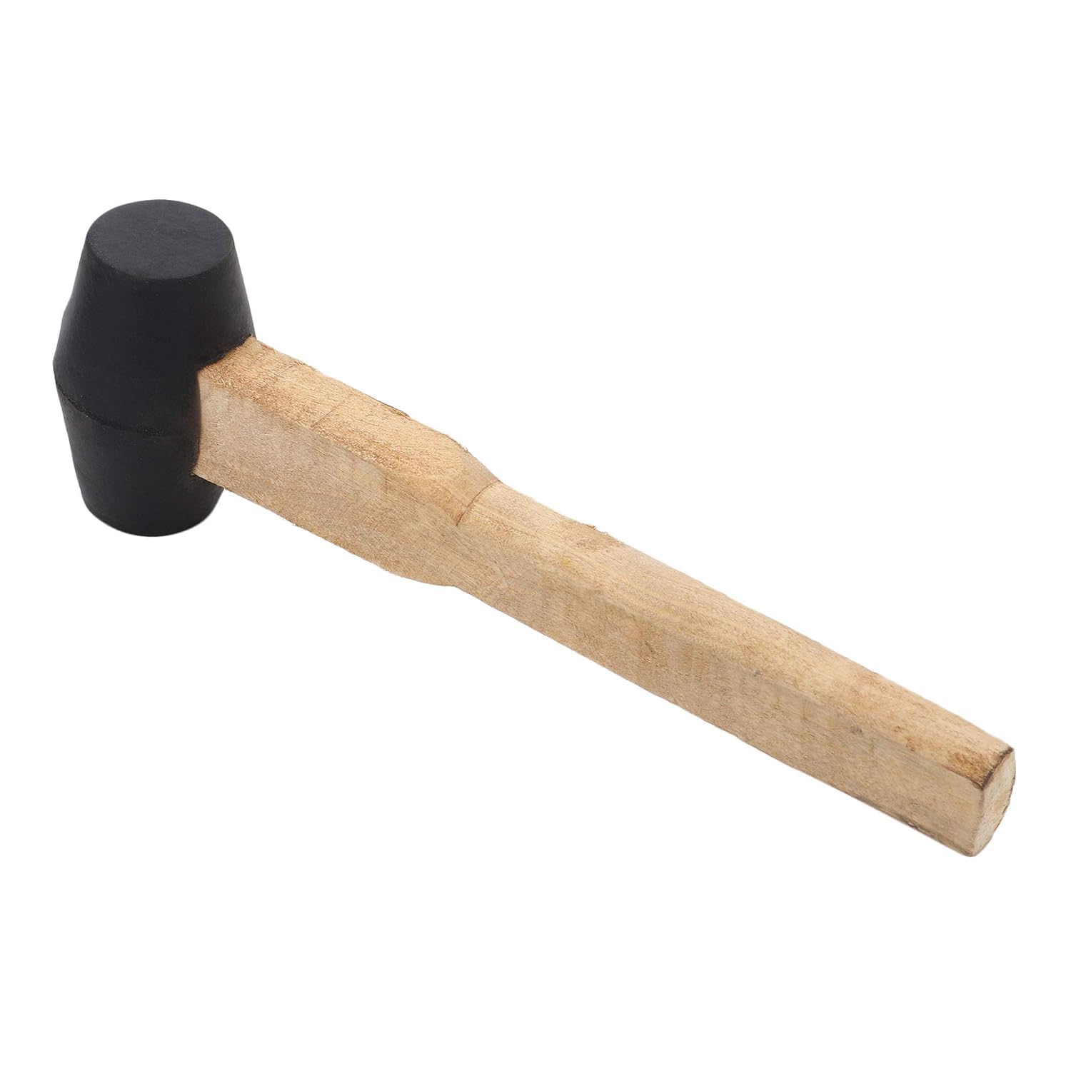 Tunir Professional Rubber Mallet Hammer Head with Wooden Handle, 1.75'' Inch 3