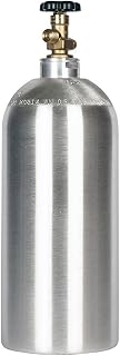 New 10 lb. Aluminum Nitrous Oxide Cylinder Tank with CGA326 Valve DOT Stamped
