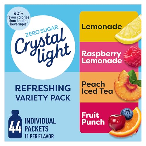 Crystal Light Refreshing Variety Pack, 44 ct...