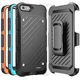 iPhone 6s Battery Case, SUPCASE MFI Certified Beetle Power Holster Battery Case for Apple iPhone 6 - Retail Packaging - Black/Blue/Orange