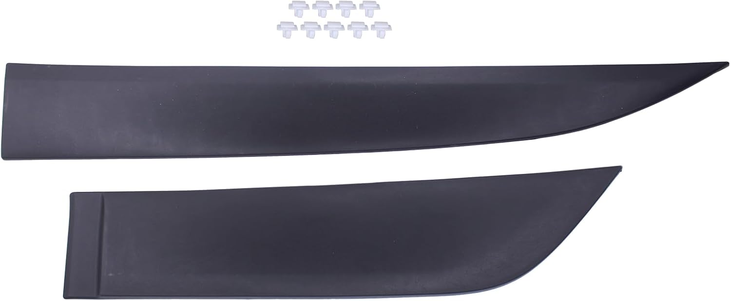 ApplianPar Front and Rear Driver Side Door Lower Molding for Hyundai Tucson 2010-2015