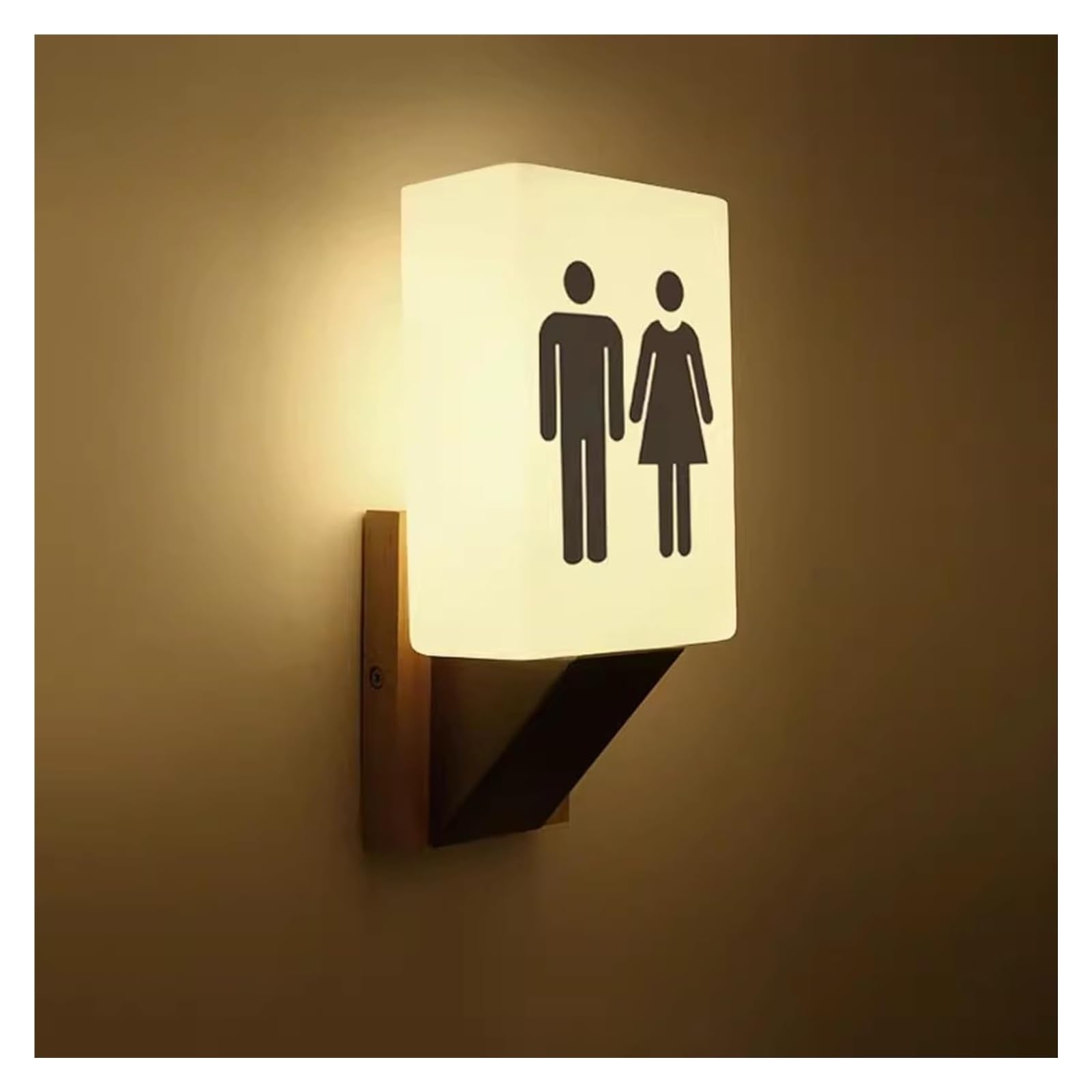Carteles para aseos, Letrero acrílico for puerta de baño, for Bar Mall | A