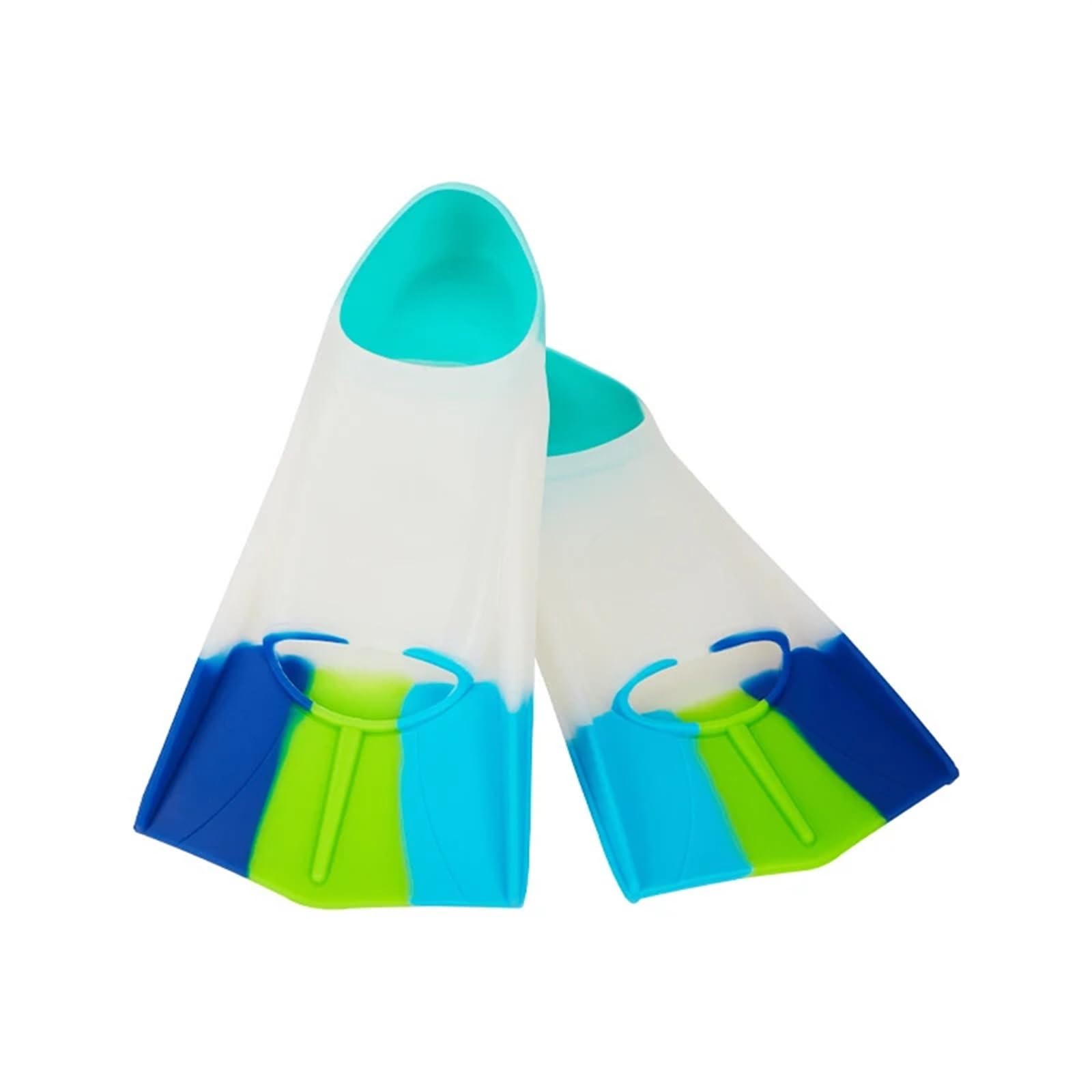 Pinne Snorkeling Pinne da Nuoto for Uomo e Donna, in Silicone, Corte, for Adulti e Bambini, Leggere, for l'allenamento subacqueo
