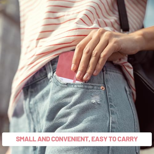 Aimeke 2 Stück A7 Notizbuch Notizblock Kleines Notizbuch mit Gummizugverschluss, Stifthalter Mini Taschen Journal mit 200 Seiten für Schule, Arbeit (Rosa + Grau)