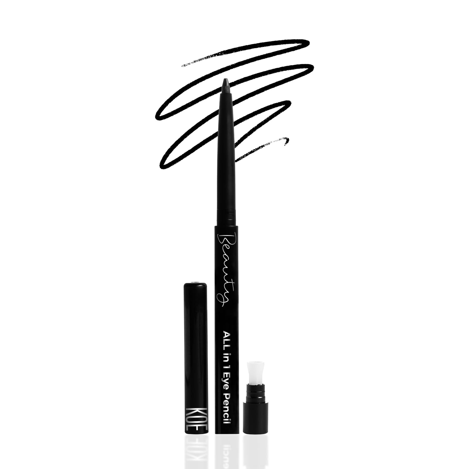 All in 1 Eye Pencil | Highly Pigmented & Long-Lasting | Built-In Sharpener, Smudge-Proof & Easy Glide Formula | Cruelty-Free & Vegan-image-47