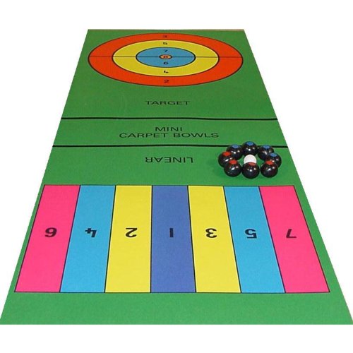 Be-Active Mini-Carpet Bowls (200 X 75Cm) - Perfect For Some Indoor Fun In A Restricted Area!