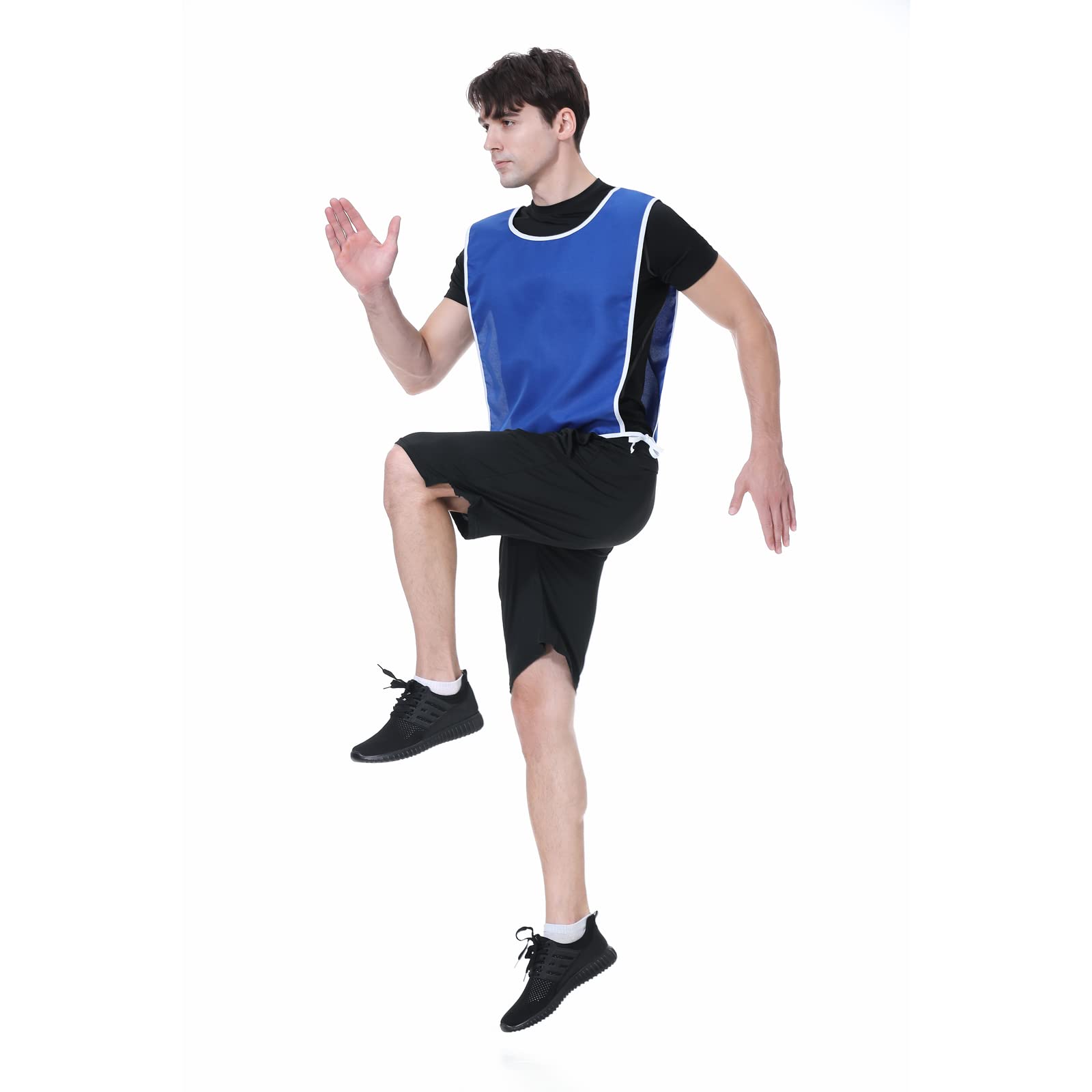TopTie Personalizzato Scrimmage Vest Sport Evento Bavaglini con Lacci Estesi per Sci Cappotto Invernale Adulto e Giovane