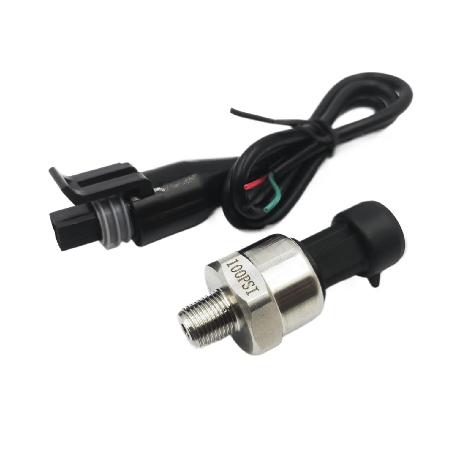 Sensor de presión Sensore 1/8NPT DC 5V for acqua, olio, carburante, aria, acciaio inossidabile 5-300psi(300psi)