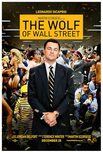 Lost Island Trading Company The Wolf of Wall Street 2013 v1 - Classic Movie Poster-24 x 36 Inches
