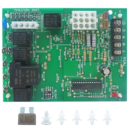 50A55-3797 Furnace Control Board,Replacement for White-Rodgers 50A55-3797 50A55-474 50A55-476 50A55-571.Replacement for Trane Single Stage CNT02891 CNT03797 CNT02789 Integrated Furnace Control