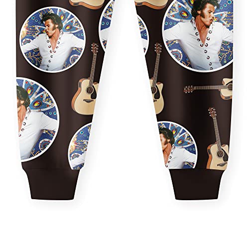 Weycip Classic Costume Shirt Sets For Kids Boys King Of Rock And Roll Music Long Shirts And Pants Sets Home Casual Wear For Kids 5-12 Years #TOP6