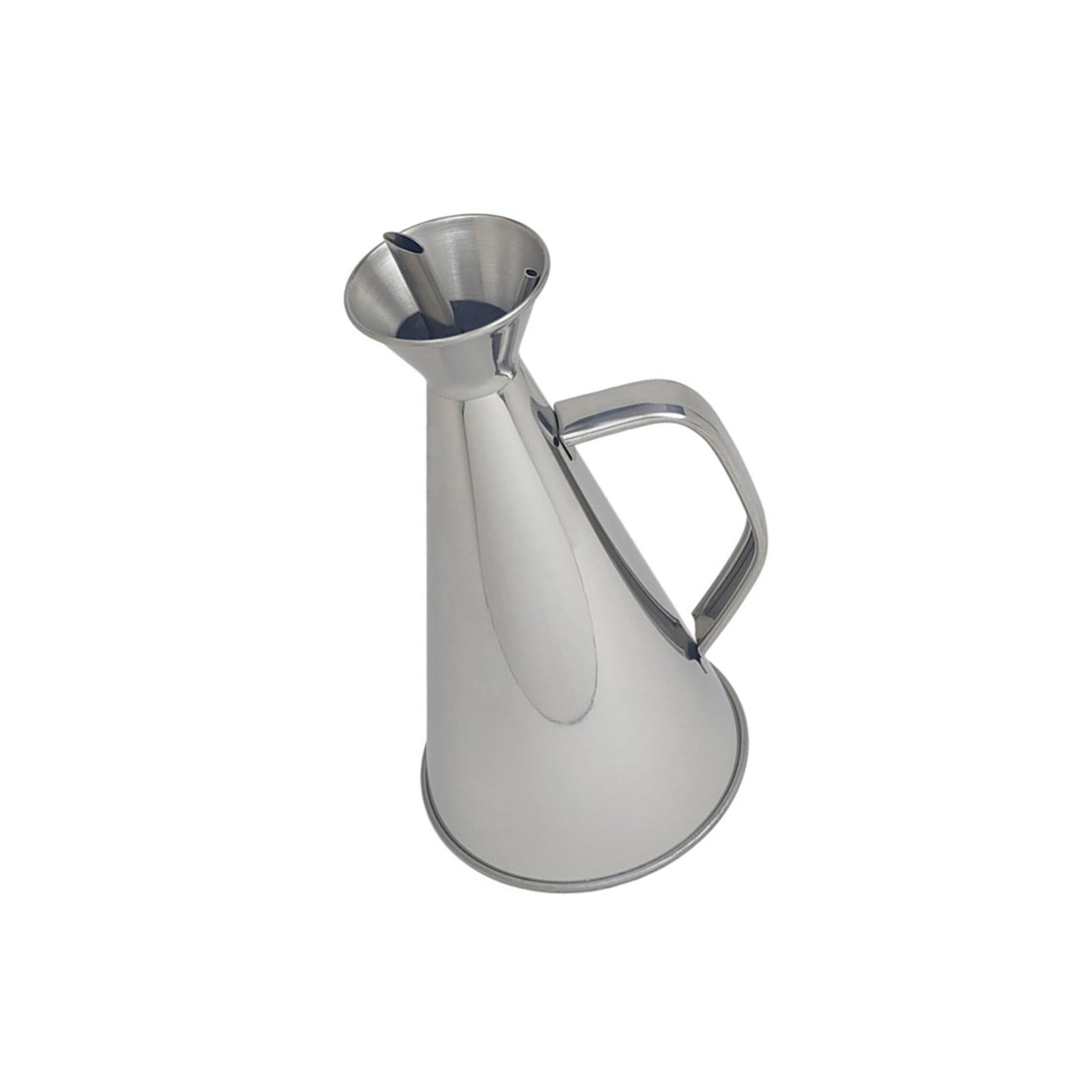Msioytog Nonrust Steel Oil Bottle Feature Ergonomic Handle and Sturdy Construction Ergonomic Oil Pourer Pourer