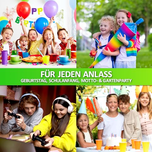 VULAVA 12x Gaming EINLADUNGSKARTEN KINDERGEBURTSTAG Junge Mdchen - die Gamer PARTY Karten sind die Gamer EINLADUNG fr Jungen Mdchen Kinder GEBURTSTAG Einladung VIDEOSPIEL Game-Controller SPIELEABEND