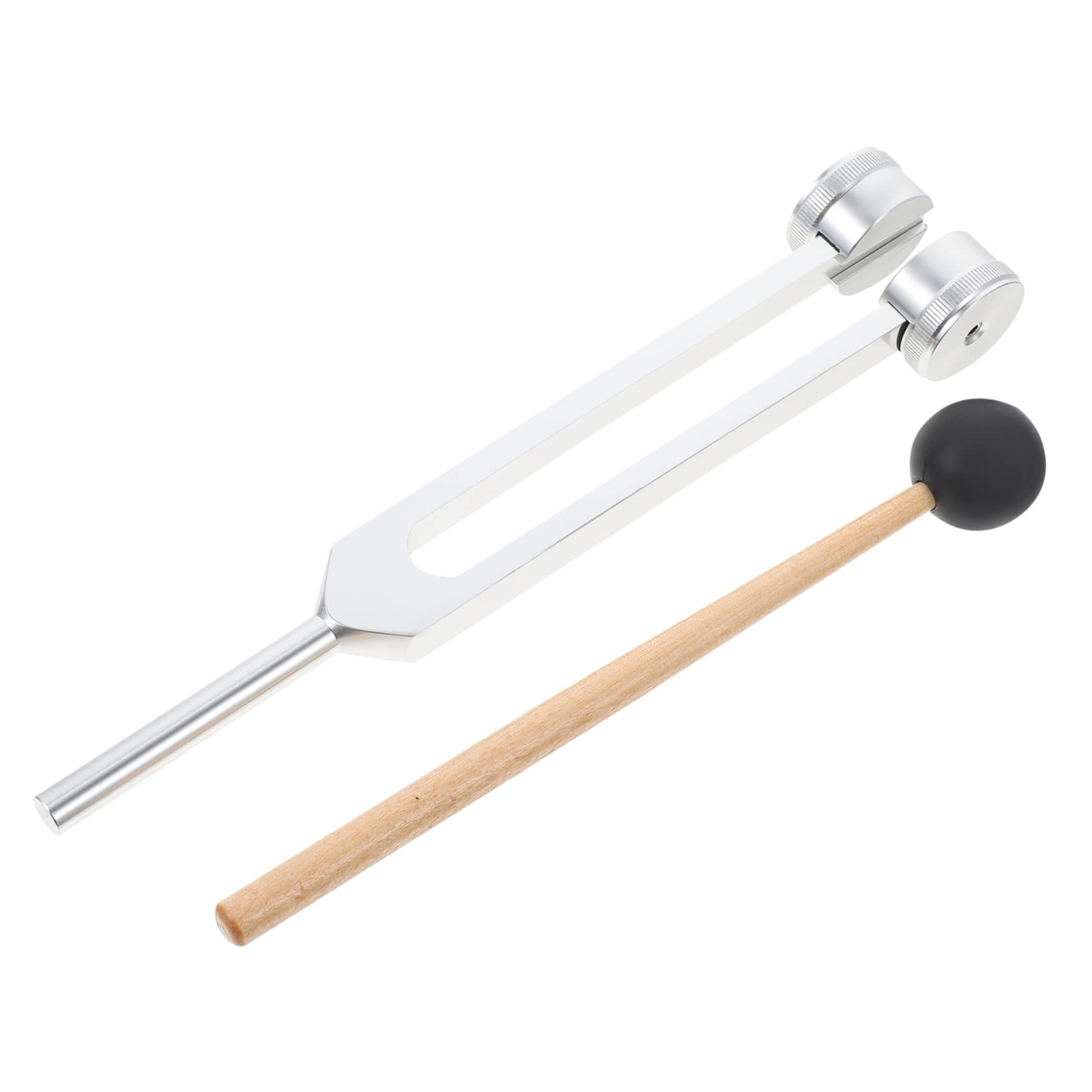 Mikinona High Precision Aluminum Tuning Forks 1 Set Wrench for Ear Exams Music Tuning