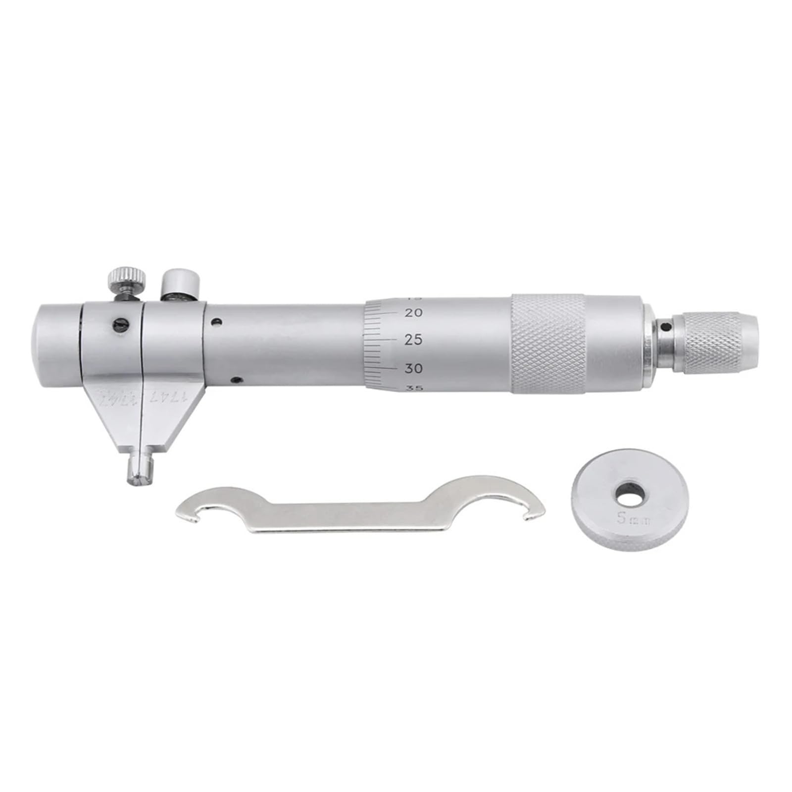 Innen-Mikrometer-Innendurchmesser-Messgerät, 5–30 mm Bereich, 0,01 mm Genauigkeit, Maschinenwerkzeug, Mikrometer-Standard mit Koffer Messen Sie alles