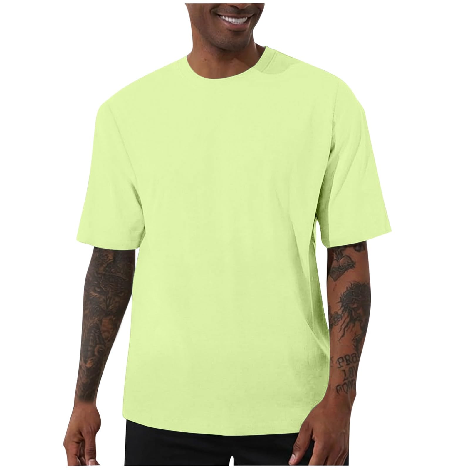 T Shirts for Men UK Adult Fashion Top Plain Shirts Classic T-Shirts Summer Short Sleeves Slim Fit Basic Tshirts Casual Tee Stretchy Workwear Easy Care Wear Comfortable Clothing Clothes Streetwear