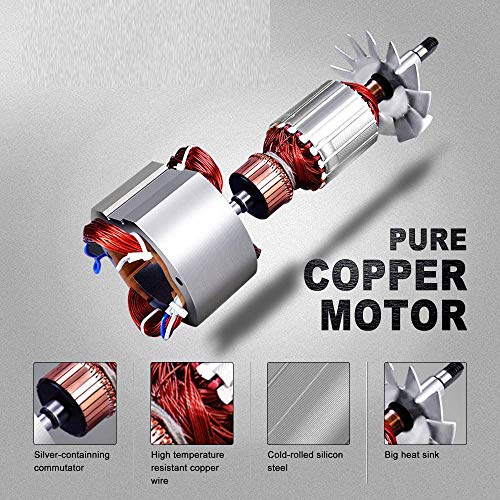 Image of 5kg demolition hammer machine 230v AC powered drill 3000r /min 800watt-1200w concrete wall tiles wiring road breaker-(SDS Chuck /800w,1200 watt /3000rpm /230V 60Hz /Multicolor /Heavy metal & plastic body)