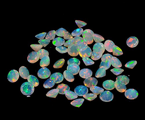 Opale Éthiopien naturel 4mm le cadeau précieux pour des bijoux uniques