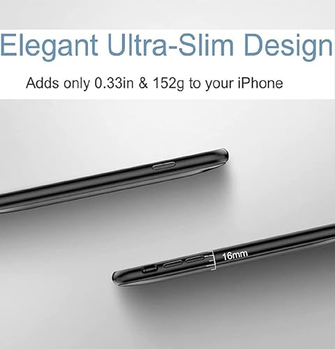 Aftryougo Battery Case For Iphone 11, 8200Mah Ultra-Slim Portable Charger Case Rechargeable Battery Pack Charging Case Compatible With Iphone 11 (6.1 Inch)-Black #TOP6