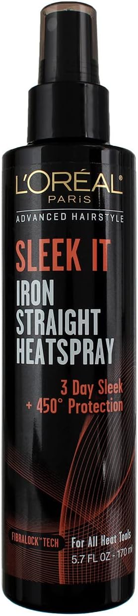 L’Oreal ParisSleek It Iron Heatspray Pack of 2