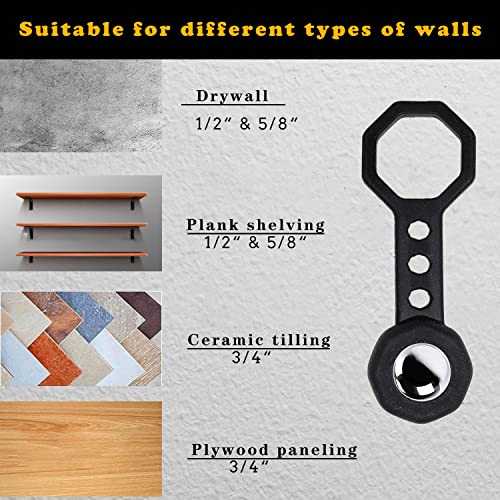 Magnetic Stud Finder Wall Scanner No Battery Required Portable Magnet Stud Finder Tool Stud Ball Wall Stud Finder For Drywall And Wood Metal Concrete Plaster Plywood Paneling Ceramic（Black） #TOP2