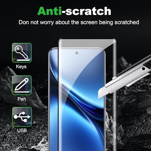 Image of PreCure UV Tempered Glass Screen Protector for Vivo X200 Pro, 4 Pack (2 Screen + 2 Camera Protection), 9H Hardness, Anti-Scratch, HD Clarity