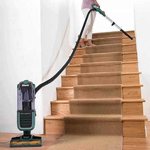 SHARK ZU51 Navigator Swivel Pro Pet Upright Vacuum with Self-Cleaning Brushroll, Green (Renewed)