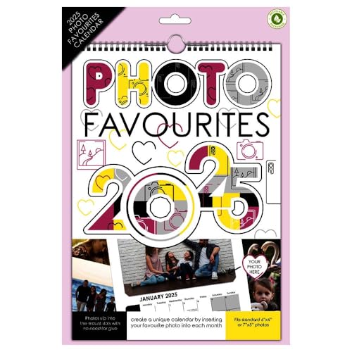 Calendario 2025 A4 con Fotos Personalizables