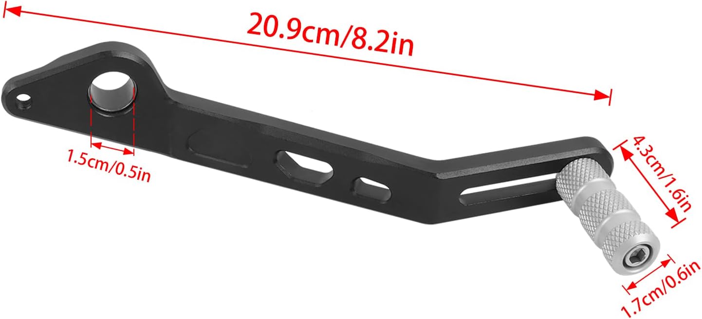 Motorcycle Rear Brake Lever Foot Pedal Compatible with Honda CB650R 2018-2024