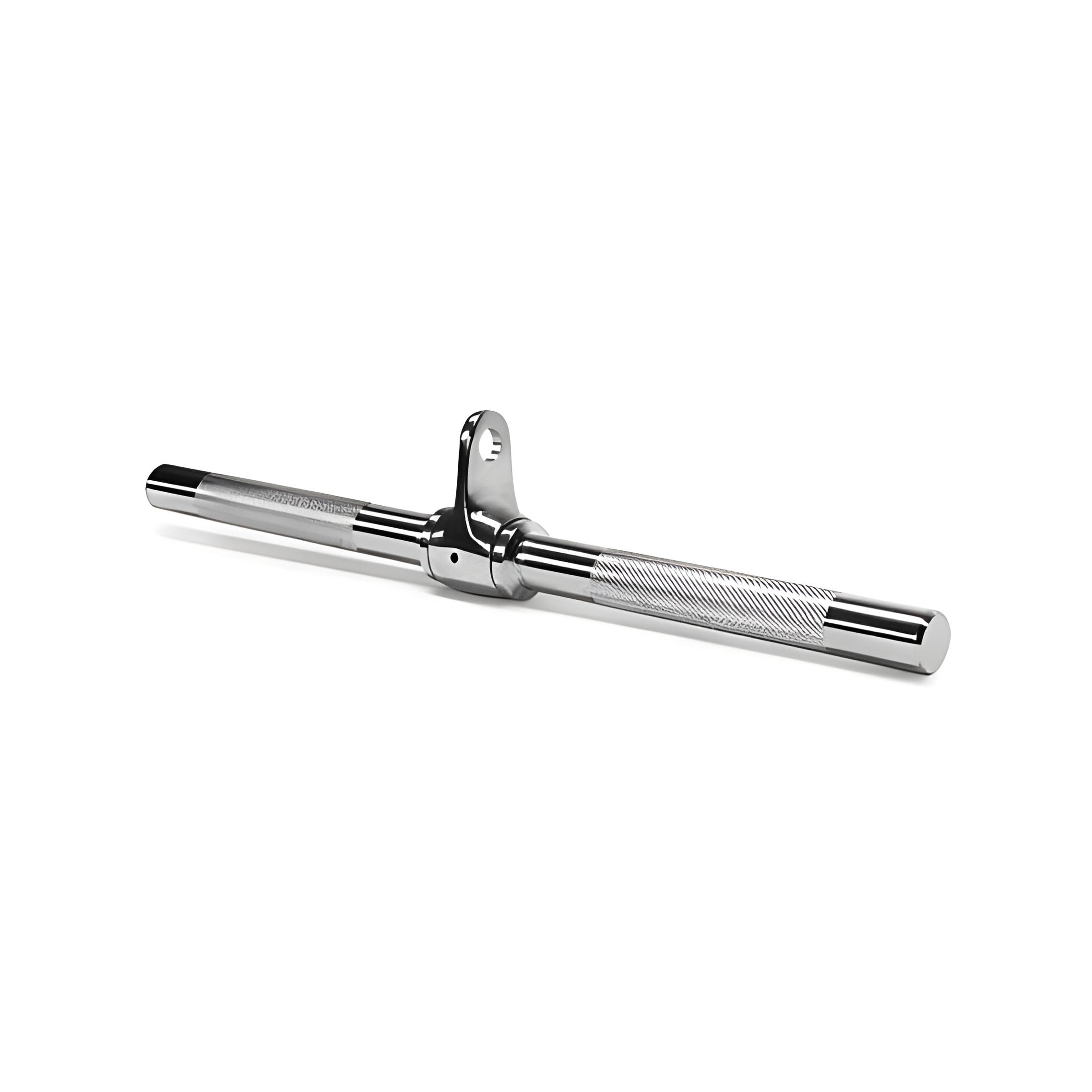 Zipzell™ Sports Tricep Press Down Cable Attachment, Straight LAT Bar, Chrome Rotating Bar (Silver)-image-15